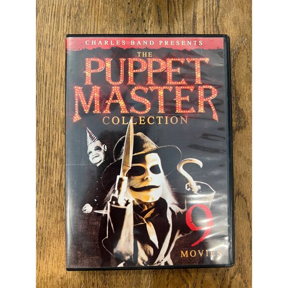 The Puppet Master Collection 9-Movie DVD Set Horror Classic Charles Band - Picture 1 of 1